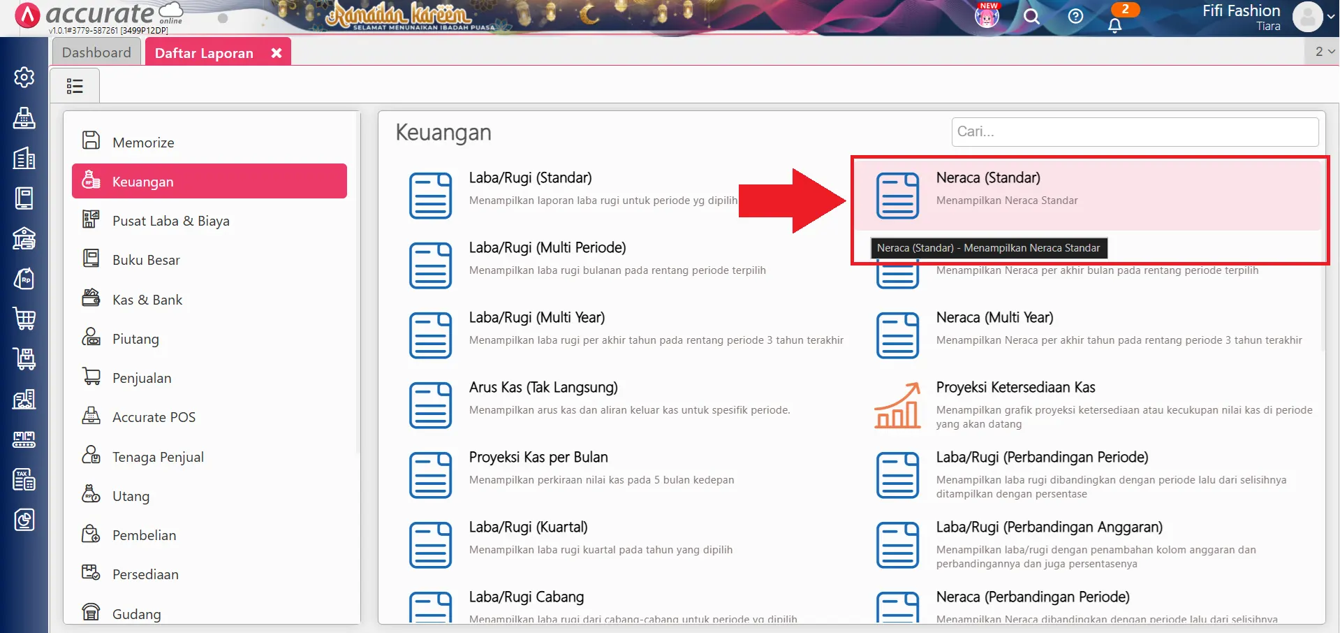 menghitung grafik harta bersih