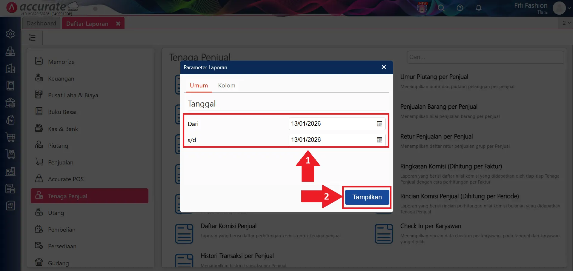 komisi penjualan bertingkat