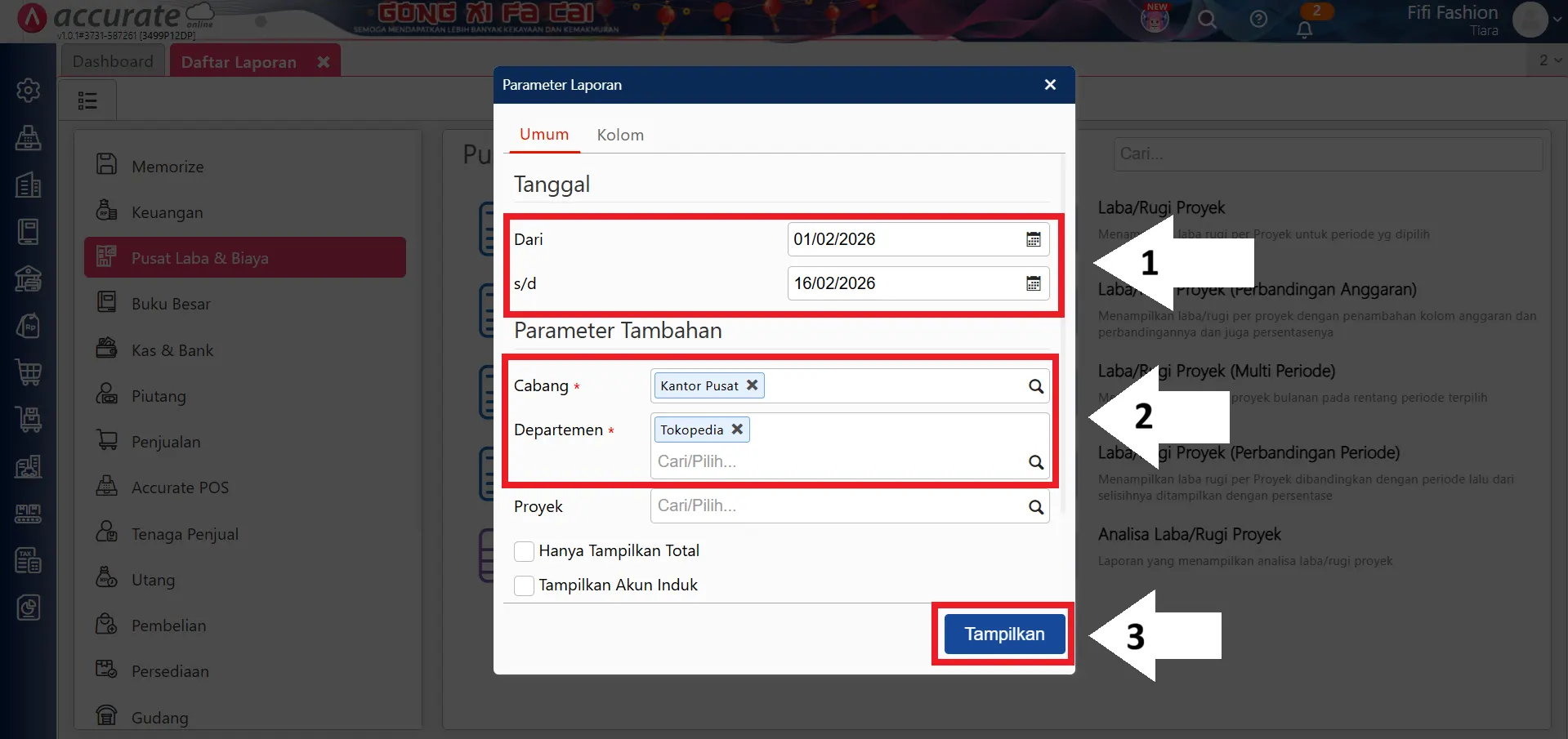 mengelompokkan penjualan