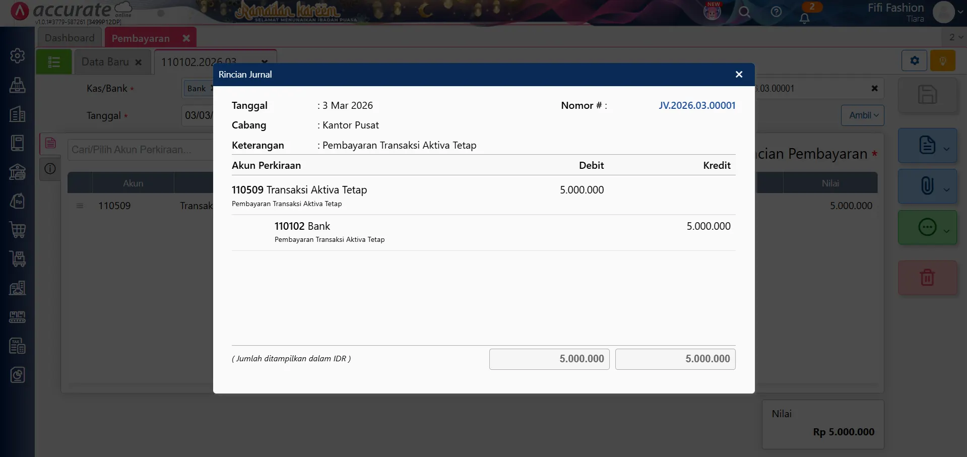 hapus perintah stock opname