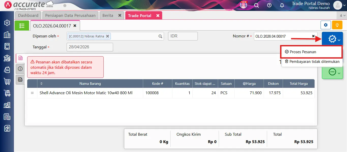 Trade Portal