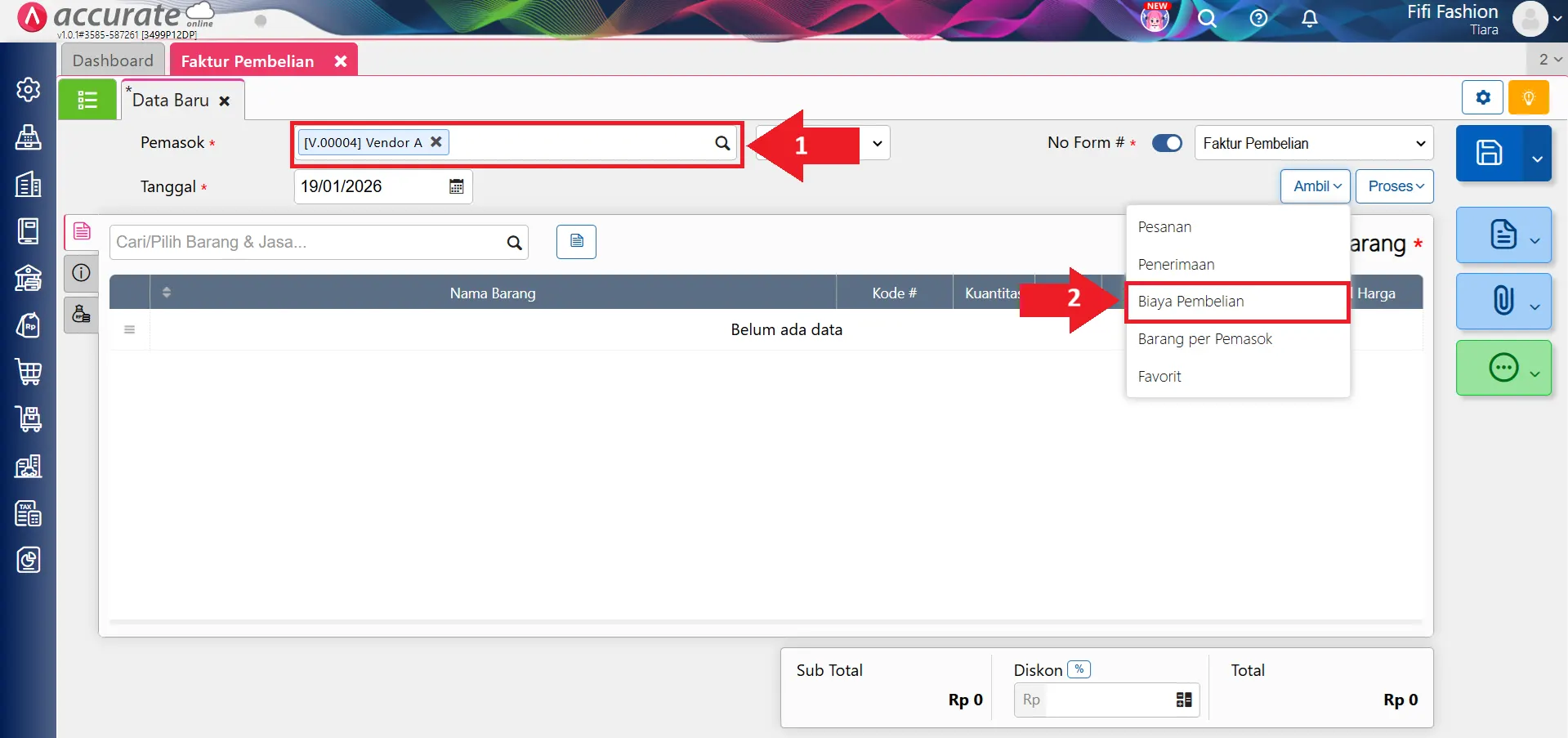 Alokasi biaya tambahan ke HPP