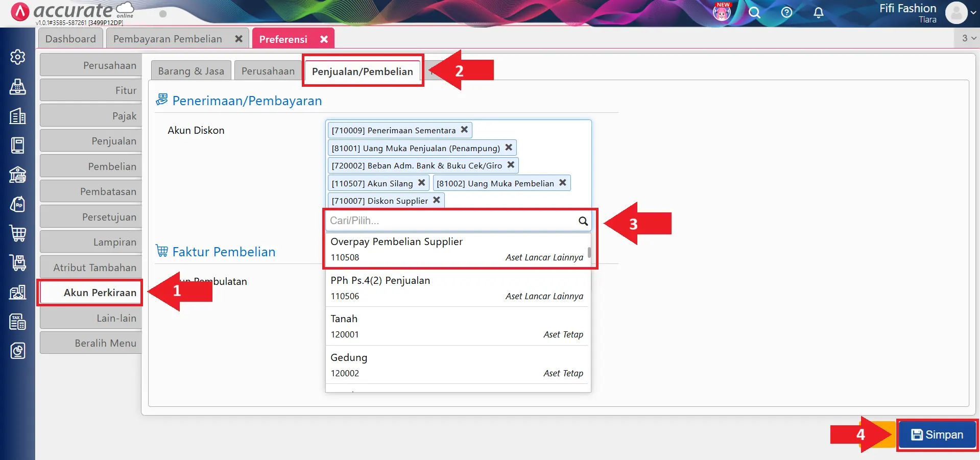 mencatat kelebihan bayar pembelian