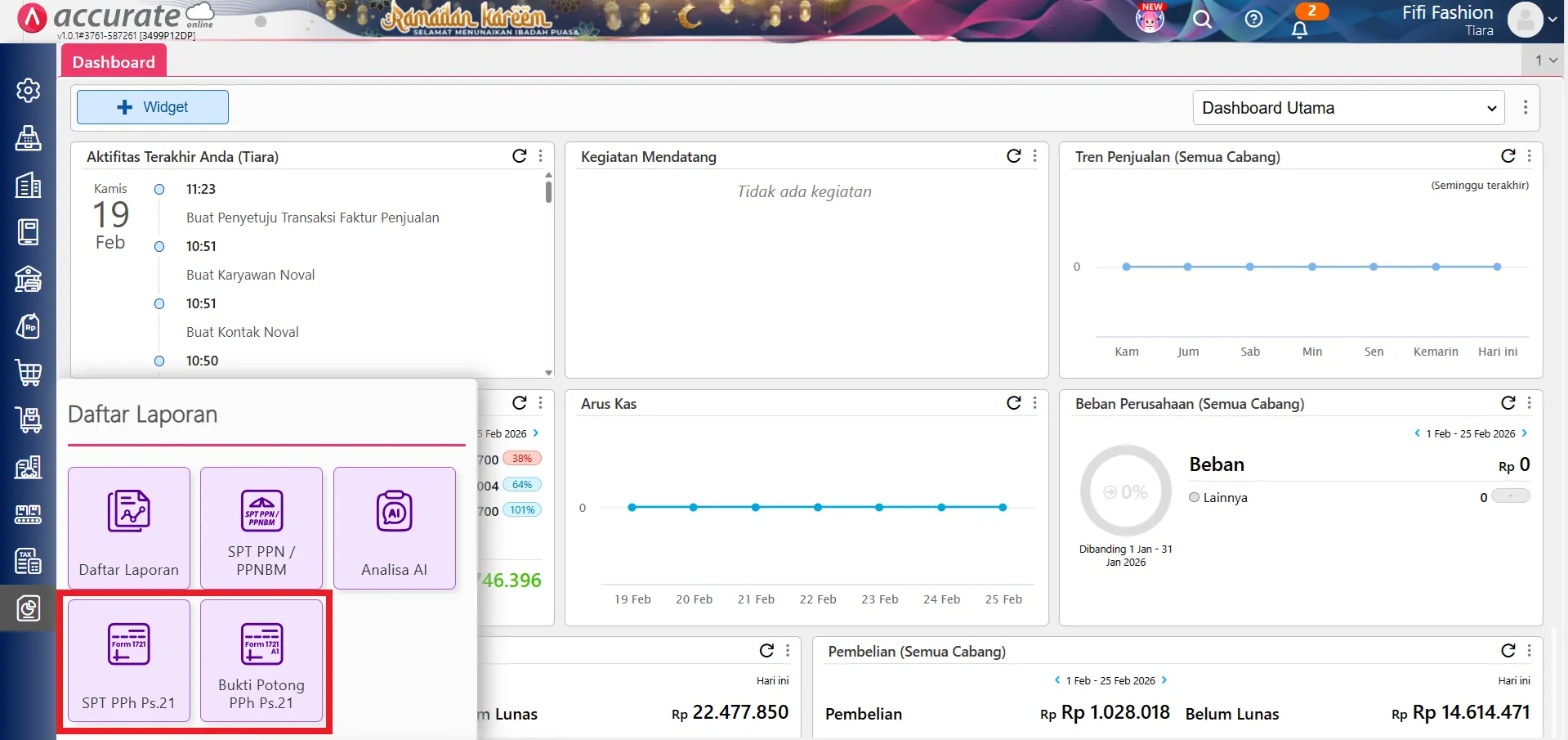 menghitung PPh 21 pegawai tidak tetap