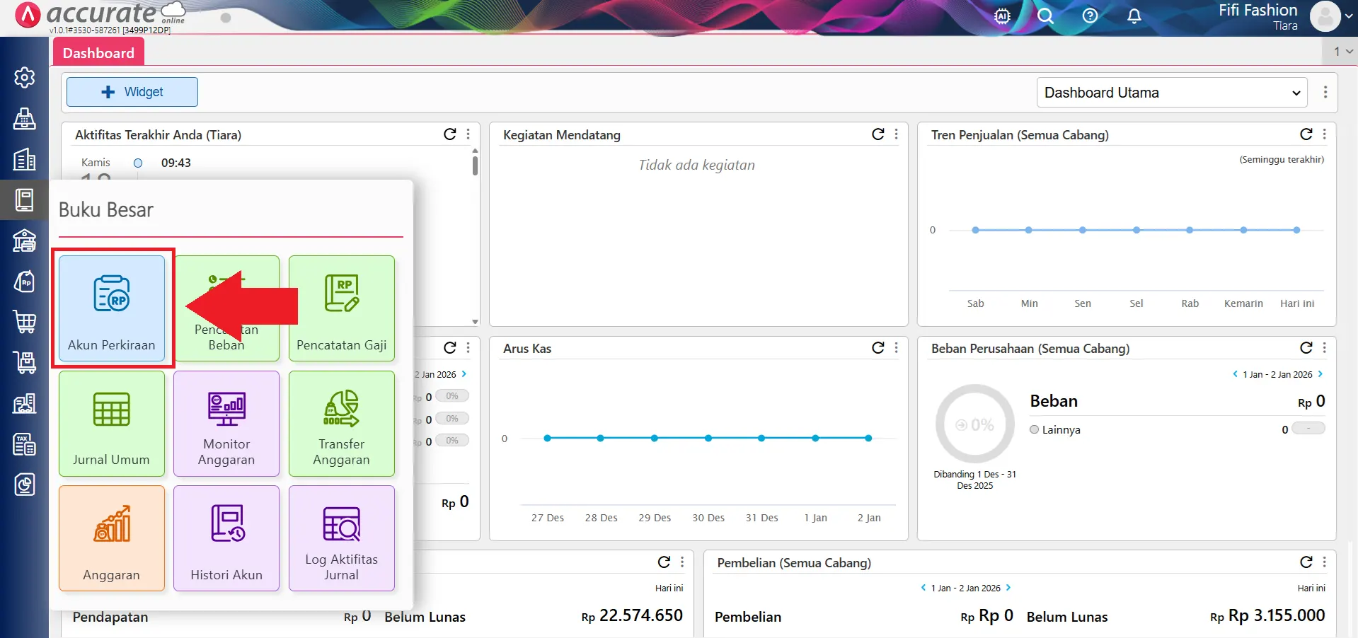 mencatat piutang tak tertagih