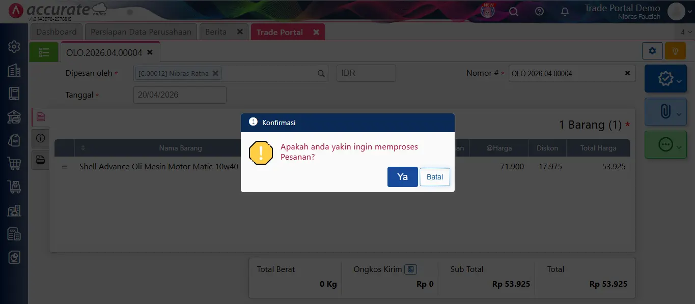 Trade Portal