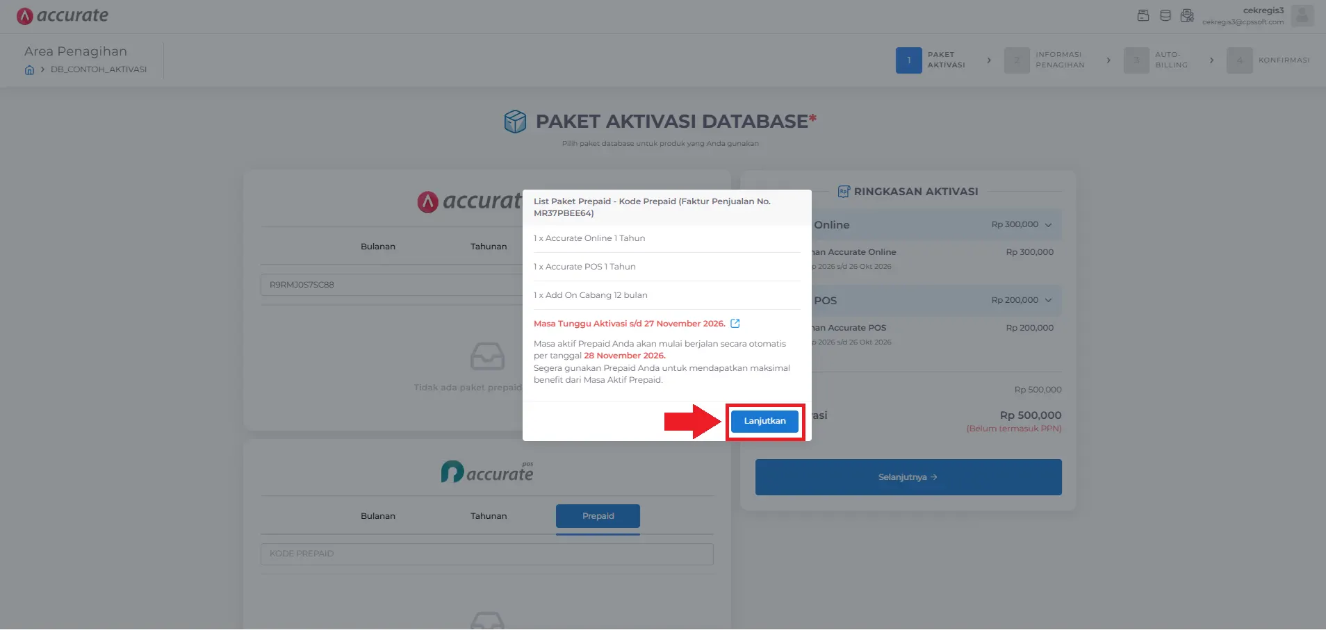 Aktivasi Accurate Online dan Accurate POS