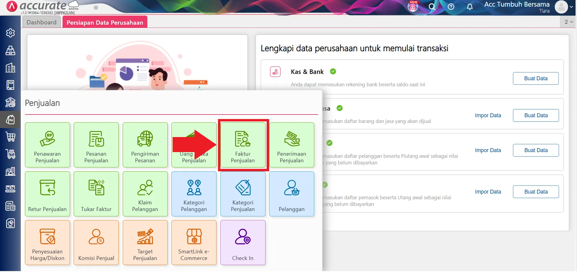 Pembayaran dengan Barang & Tunai