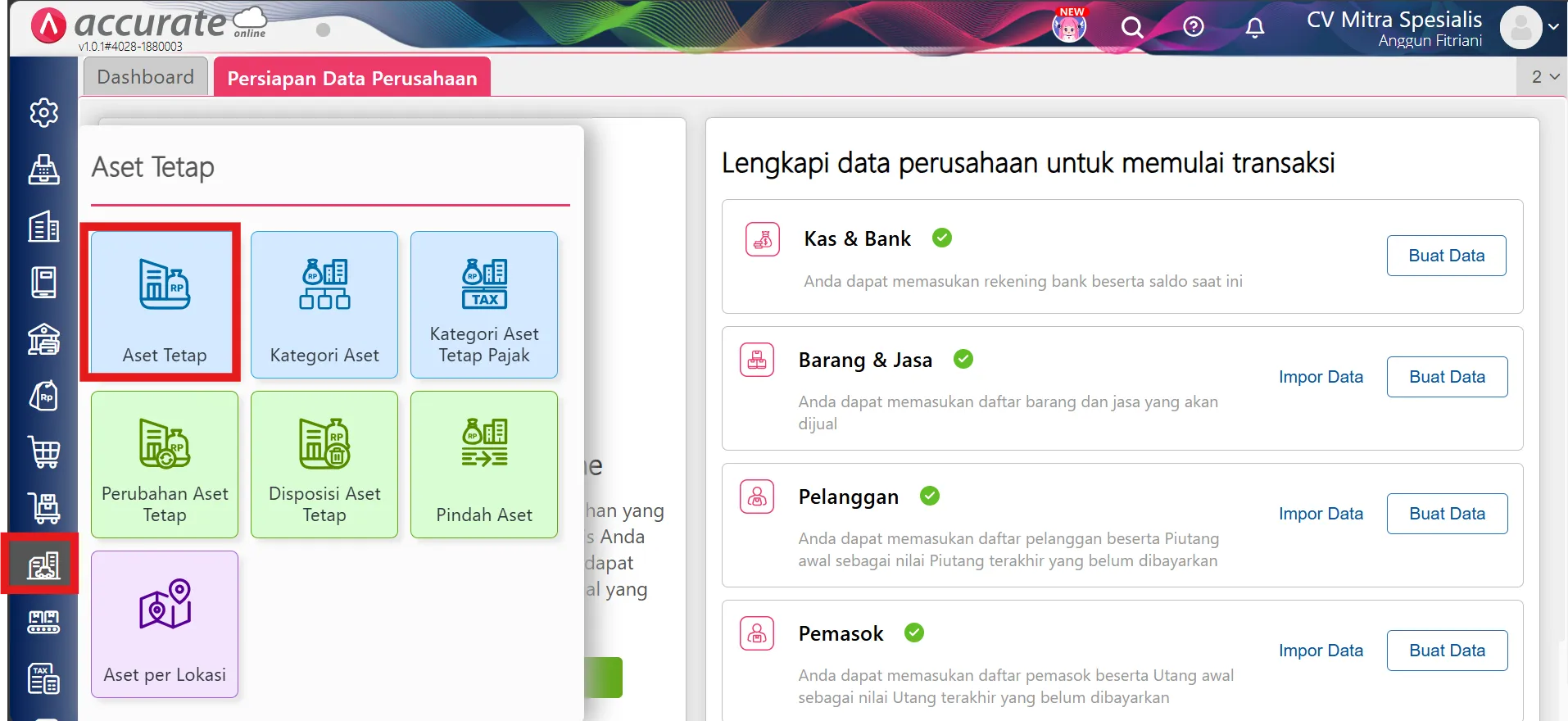 Tukar Tambah Aset Tetap